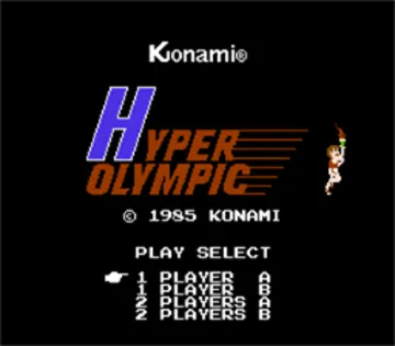 Hyper Olympic (Japan) (Genteiban!) screen shot title